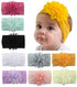 Toptim Baby Head Wrap - Chiffon Flowers Newborn Infant Soft Nylon Headbands