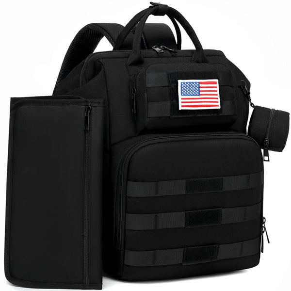 ROSEGIN Diaper Bag Backpack for Dad and Men, Large Travel Baby Bag
