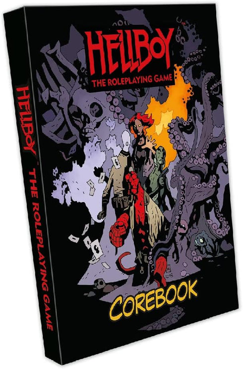 Mantic Games Hellboy The Roleplaying Game COREBOOK | RPG Strategy Game for Kids and Adults