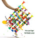 dspitwod 200Pcs Set 30pcs run-200) Marble Run - Maze Game Construction Building Toy, Race Track with Glow in Dark
