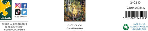 Ceaco - Mark Fredrickson - Yellow Lab - 500 Piece Jigsaw Puzzle