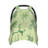 Hcpwzrf Green Silhouettes Frogs Baby Car Seat Cover & Nursing Cover - Breathable Stretch Multi-Use Cover