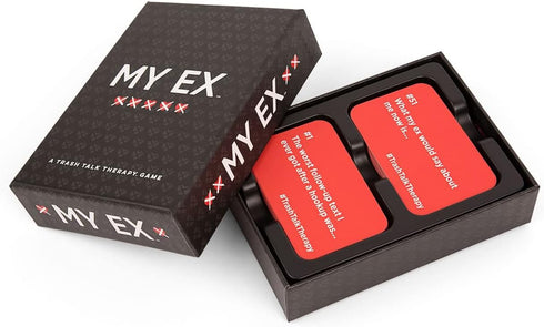 DSS Games My Ex Deck of Conversation Starters, Trash Talk Your Ex at Girls Night