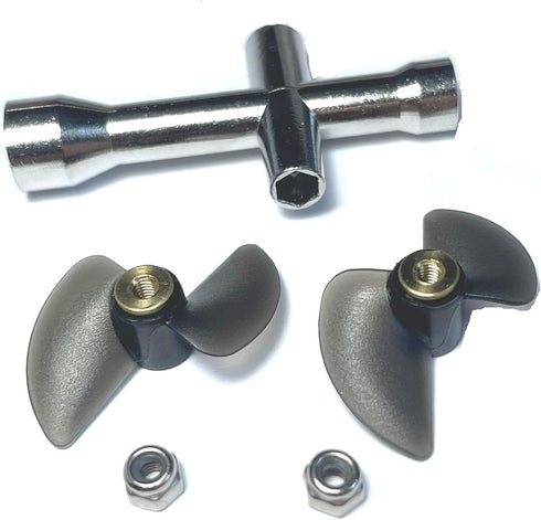 ZDingTech 2pcs H102 Propeller Parts for H120 TKKJ H100 H106 H108 RC Boat