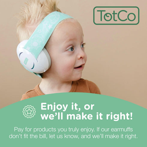 Earmuff Protection for Toddlers, Infants, and Babies - Noise Cancelling Headphones for 0 to 36 months