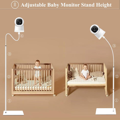 EYSAFT E21,E30,Spaceview E110, E210 Baby Monitor Floor Stand Holder Mount Compactible for eufy Spaceview pro