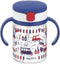 Richell Aqulea 200ml Navy Outing Straw Mug