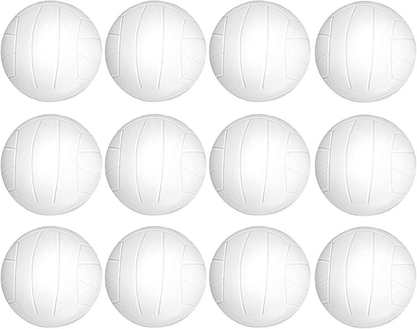 Finduat 12 Pack Mini Sports Stress Ball, Foam Squeeze Balls for School Carnival & Kids Birthday Party Favors