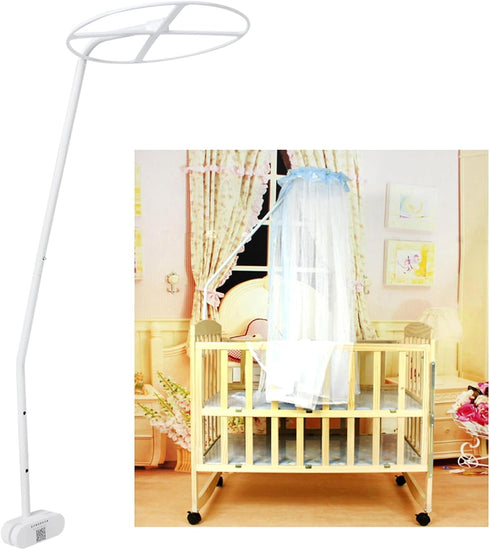 Set, Crib Canopy Holder Net Stand Holder Clip On Crib Canopy Rack, Lightweight, Easy Installation, Meets Your Needs