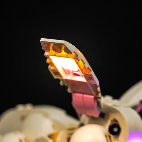 VONADO LED Light Kit for Lego White-Rabbit-31133-Easter-Bunny Creator, Lights Only, Compatible with Lego 31133