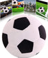 '-White,7.8inch/20cm) AOQI Fluffy Stuffed Toy Soccer Ball Plush Pillow Soft Durable Stuff Soccerball Gift for Kids Boy