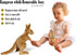 Ice King Bear Kangaroo Stuffed Animal with Removable Joey Plush Toy,12 Inches