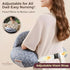 Novelavo Tummy Breastfeeding Pillows for Newborn Support, Nursing Pillow for Comfortable Feeding, Time Pillow for Baby