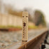 2 PCS Wooden Train Whistle, Musical Toy for Kids (4 Tone), Birthday Decorations and Goodie Bag Filler