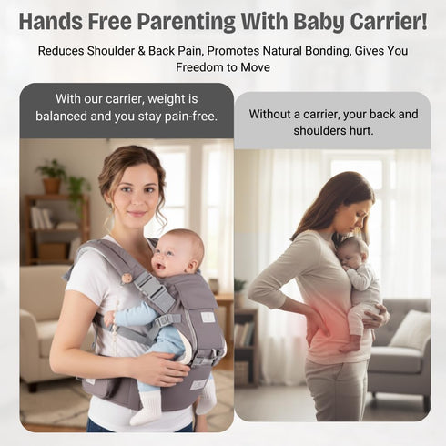 6 1 744 lbs in Hip Carrier for Baby - Easy to Wear Ergonomic Front Facing Baby Carrier with Hip Seat for - Baby Harness