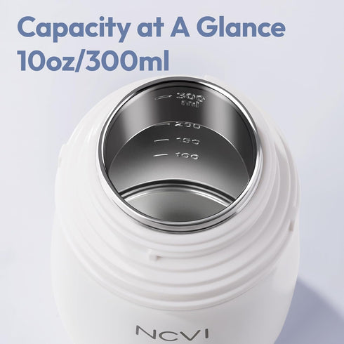 1-3 10floz,Christmas NCVI Kids Stainless Steel Straw Cup for Toddler Years Old, Training Tumbler with Straw Spill Proof
