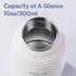 1-3 10floz,Christmas NCVI Kids Stainless Steel Straw Cup for Toddler Years Old, Training Tumbler with Straw Spill Proof