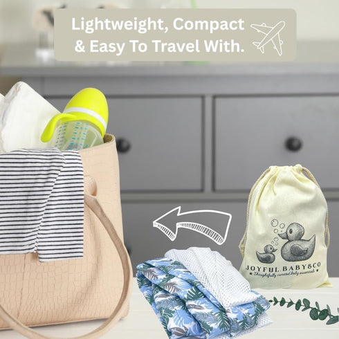 JOYFUL.BABY&CO 25-60 lbs Baby to Toddler Sling Carrier, Toddler Carrier Baby Travel Essential, Adjustable Mesh Sling