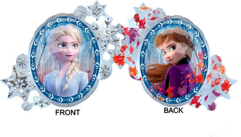 Anagram Frozen Elsa Anna and Olaf Party Supplies 8pc Birthday Balloon Decorations, BQ_4225