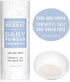 2.5 oz Baby Powder Talc-Free, Cornstarch Free Baby Powder, Unscented Fragrance Free Powder, Arrowroot Clay and Organic