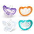 RaZbaby Jollypop Pacifier for Babies 3 Months and Up, USA Made, Natural
