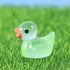 clinmday 10Pcs Miniature Animal Figures, Miniature Duck Tiny Animal Figurine Mini Toys Ornament Kits for Children Kids