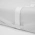 Betty Dain Universal Baby Infant Changing Pad Cover, 100% Cotton, White, Deep Corner Pockets, Machine Washable