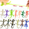 8 PCS Mini Lizards Toys for Kid, Realistic Rubber Lizard Set, Super