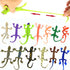 8 PCS Mini Lizards Toys for Kid, Realistic Rubber Lizard Set, Super