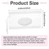 Sorcristy 4PCS White Baby Wet Wipes Pouches, Travel Wet Wipes Bags Cases, Reusable Refillable Portable Travel Wipe