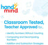 hand2mind 120 Counting Counters (Set 1) Bead Magnetic Demonstration Rekenrek Line, Abacus for Kids Math, Math