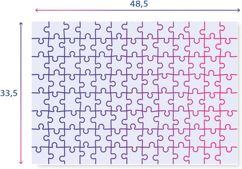 Clementoni 27171 Bluey Supercolor Jigsaw Puzzle, 104 Pieces for Kids Age 6, Made in Italy, Multi-Coloured