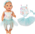 5 Sets 14-18 Inch 43cm 15 Inch Ecore Fun Baby Doll Clothes and Headbands Outfits Pjs Baby Doll Accessories for New Born