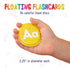Merka Bath Books for Toddlers - Set of 36 Floating Flashcards with Letters and Numbers for Learning Activities in Bath