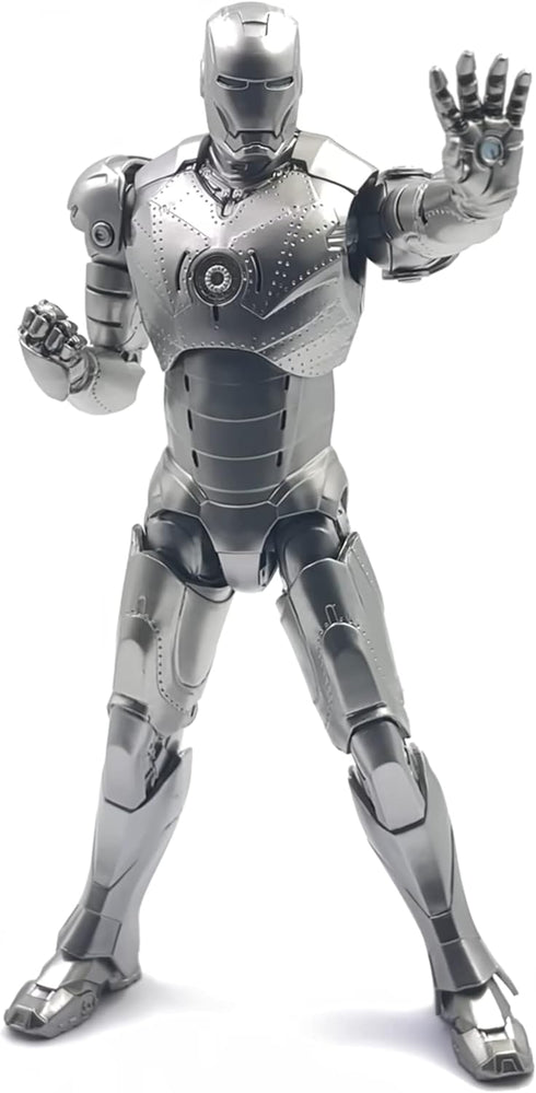 Ironman MK2 Collectible Action Figure - 7 Inch 10th Anniversary Movable Mark Model Toys (MK II)
