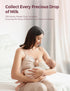 Momcozy (3oz/90ml, 2 Counts) Breast Milk Collector, Milk Collectors for Breastfeeding, Reusable Breast Milk Shells