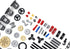 116PCS Gear and Axle Parts set Compatible with Lego Technic Parts, DIY Gears Chain Links Pins Axles Assortment Pack