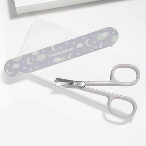 Tweezerman Baby Nail Scissors with Bear File