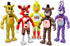 Action Figures Set, 5 Pcs Toys, 5.5 Inches Movable Joints Collectible Set with Light for Cake Toppers and Gifts