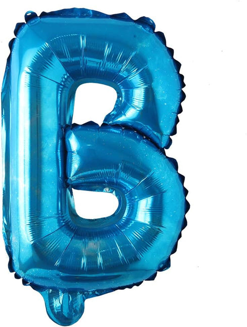Happy Birthday Balloons, Aluminum Foil Banner Balloons for Birthday Party Decorations (Starry Blue)