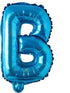 Happy Birthday Balloons, Aluminum Foil Banner Balloons for Birthday Party Decorations (Starry Blue)