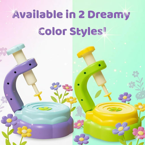 3+ Fabric Flower Bouquets Toys, DIY Craft Kits Toys for Kids - Flowers Market Toy, Build Your Flower Bouquet, Arts
