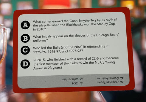You Gotta Know Chicago - Sports Trivia Game