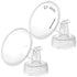 2X 21 mm Maymom Wide Neck Pump Parts for Spectra S1/S2 Pumps, Includes Wide Mouth Flanges