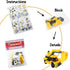 WODMAZ 24 Packs Construction Vehicles Building Blocks for Kids, Mini Cars Sets for Birthday Party Favors