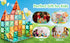 3+ (60 Magnetic Tiles,Magnet Building Blocks Construction Stacking Educational Toy Creative Playboard for Kids Ages