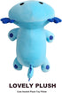13") Onsoyours Cute Axolotl Plushie, Soft Stuffed Animal Salamander Plush Pillow, Kawaii Plush Toy for Kids (Blue