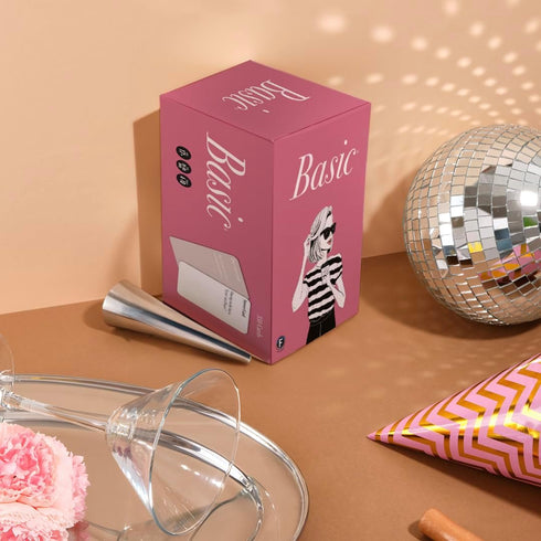 FITZ Basic Party Game - Hilarious Girls Night Card Game for Bachelorette Parties, 350 Questions, Ages 17+, 4-10 Players