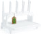 PopYum Glacier White Space Saving Drying Rack from 100% Recycled Bottles, countertop