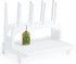 PopYum Glacier White Space Saving Drying Rack from 100% Recycled Bottles, countertop